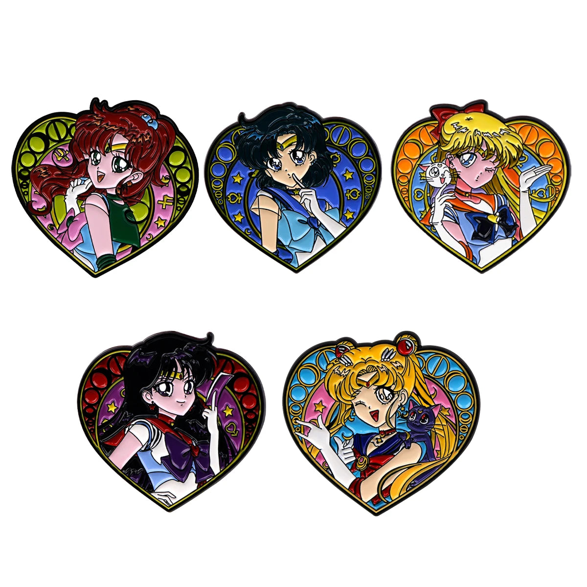 Sailor Scouts Pin