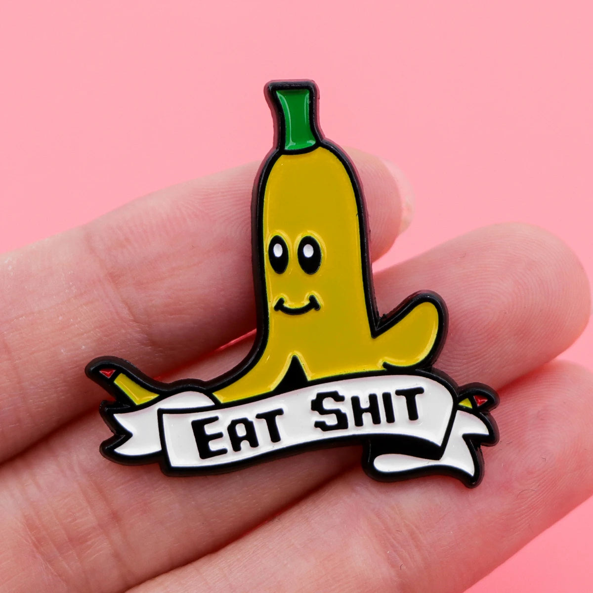 Banana Enamel Pins