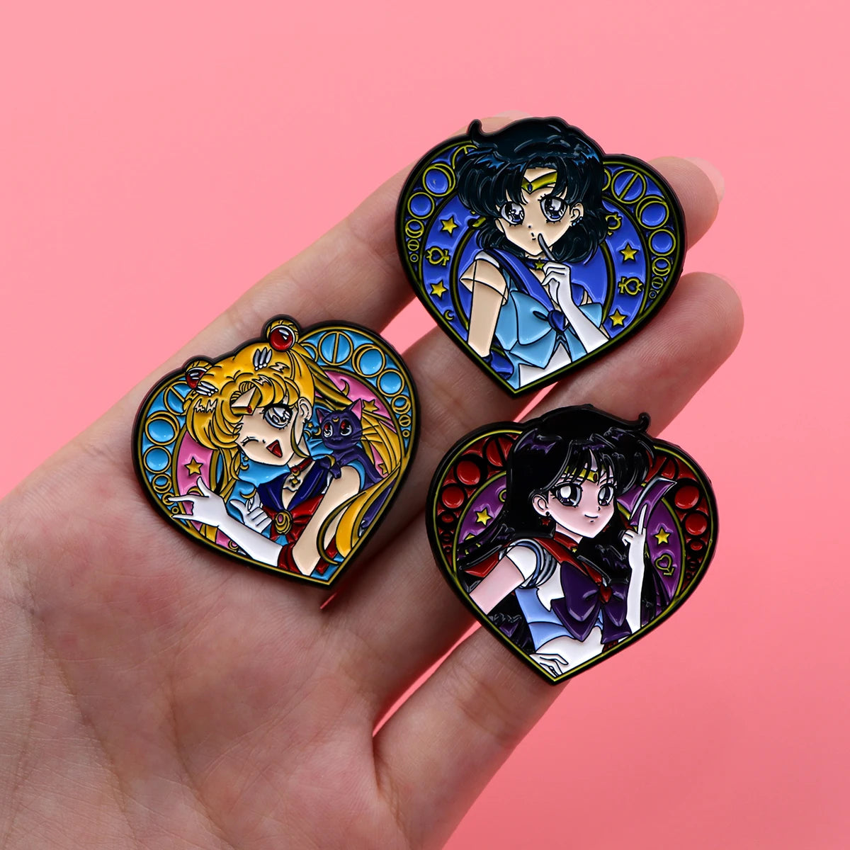 Sailor Scouts Pin