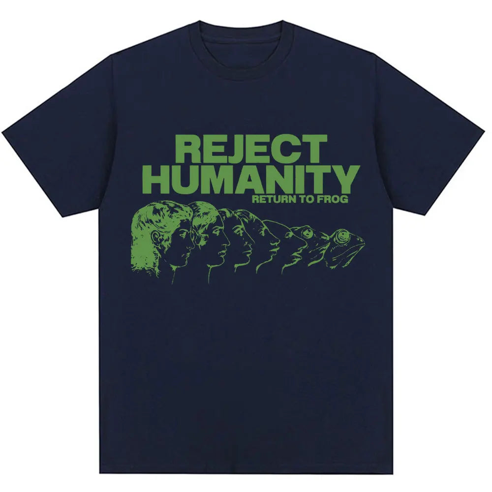 Reject Humanity Return To Frog Tee