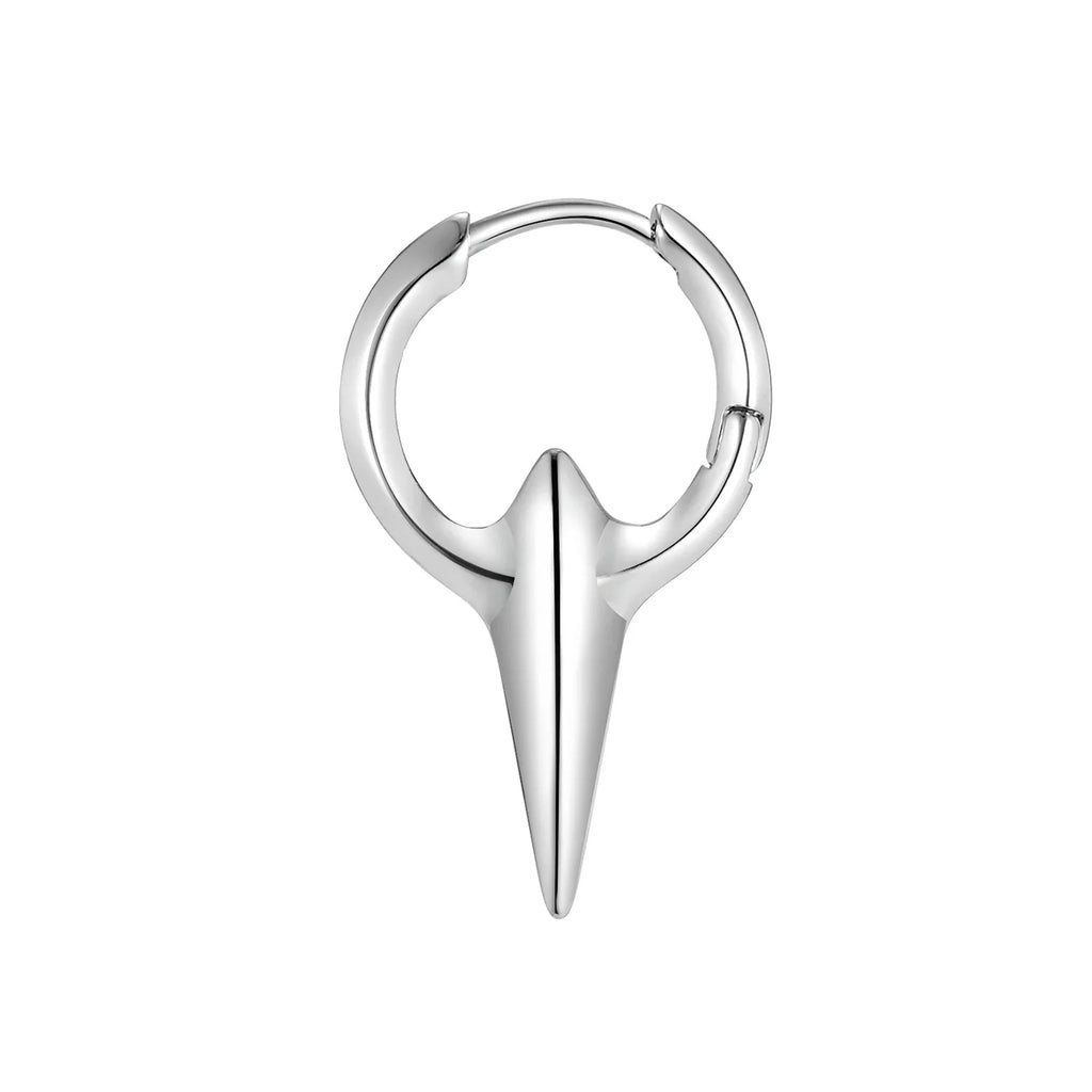 Chrome Dagger Earrings