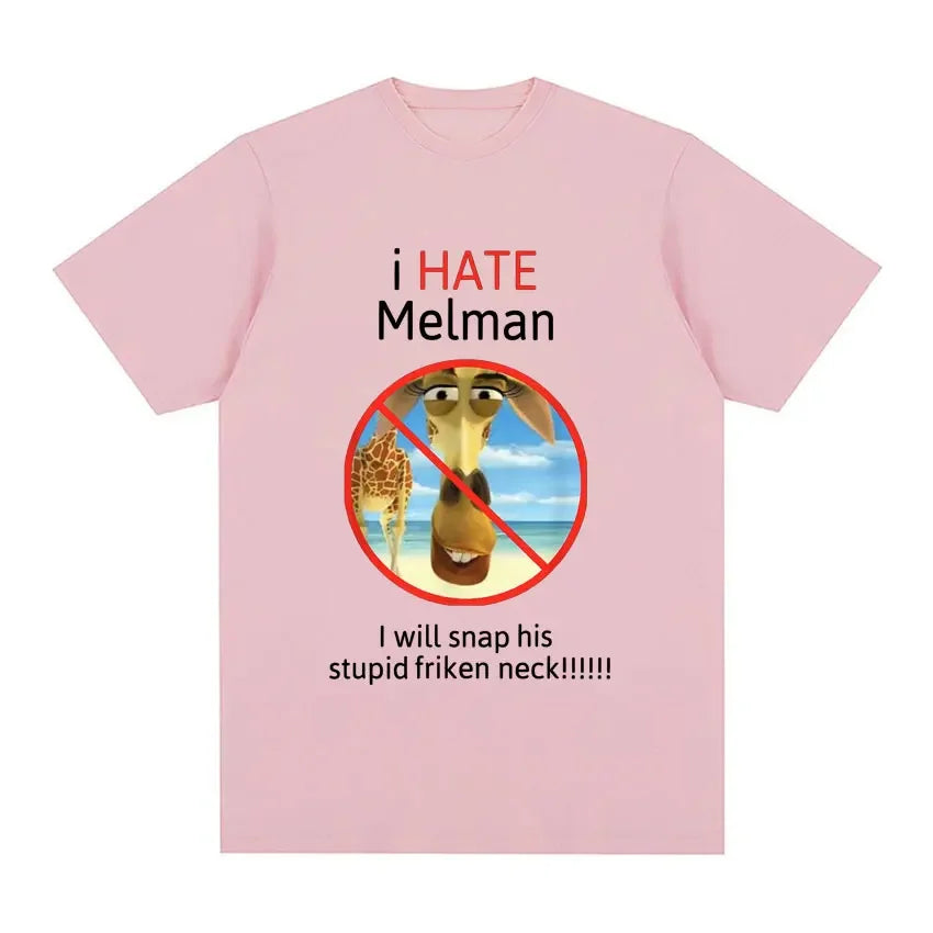 I Hate Melman I Will Snap His Neck Tee