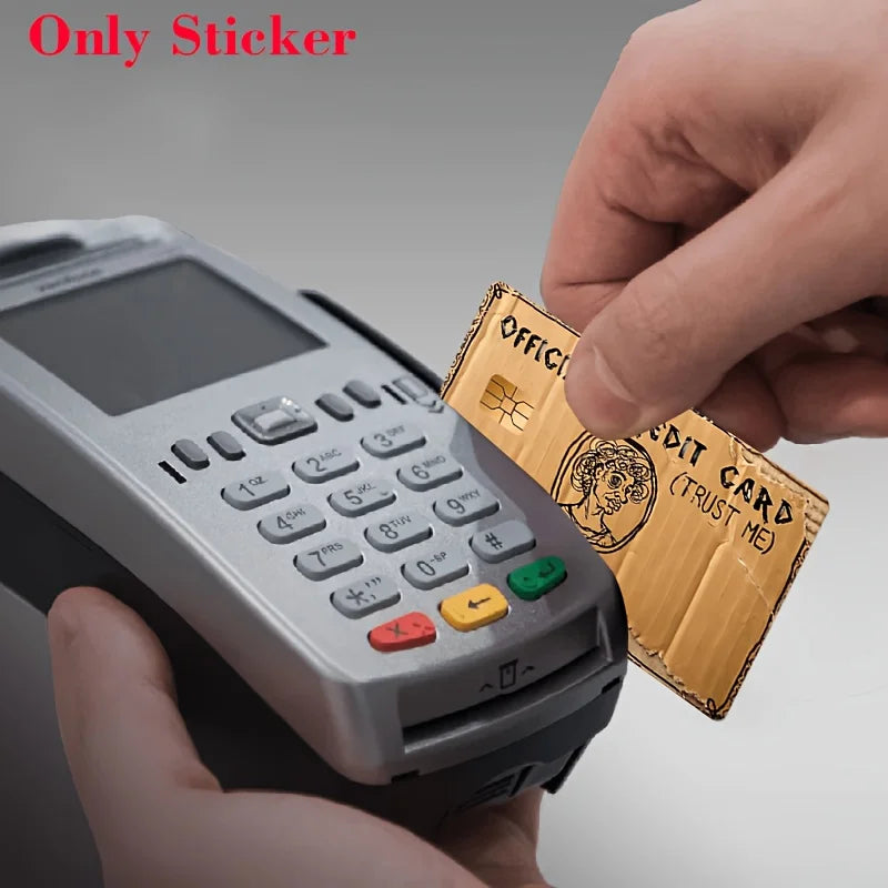 Cardboard Credit Card Skin