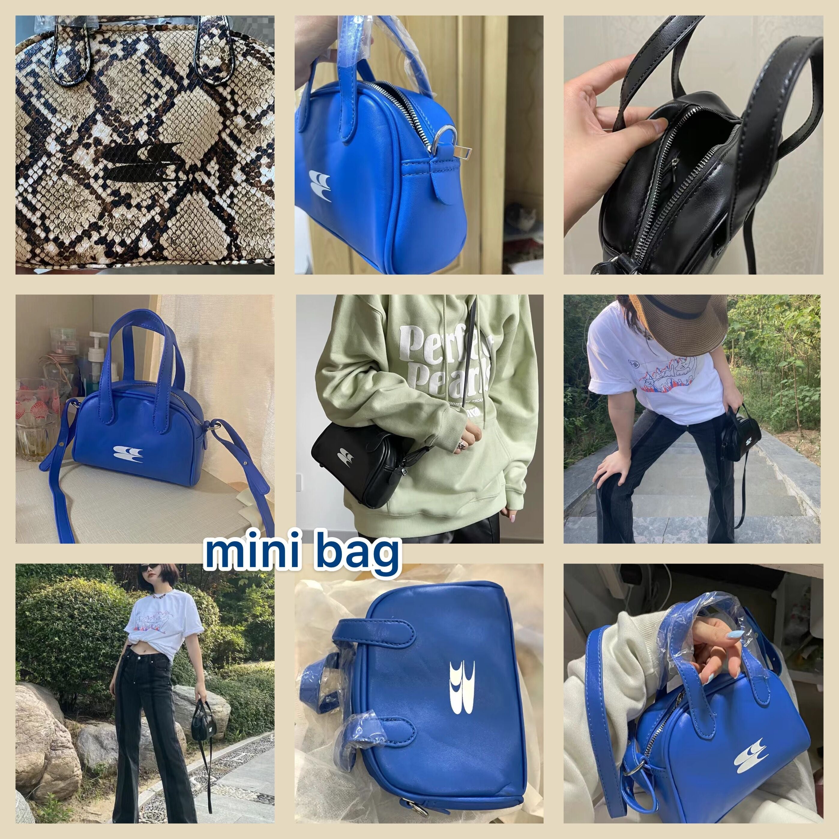 Future Mini Tote Handbag