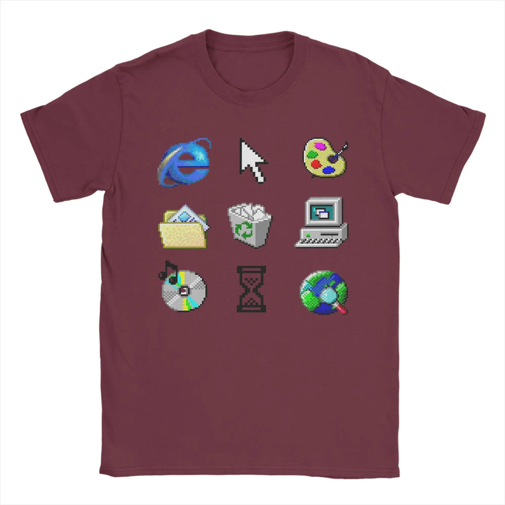 Old Windows 95 Icons Tee