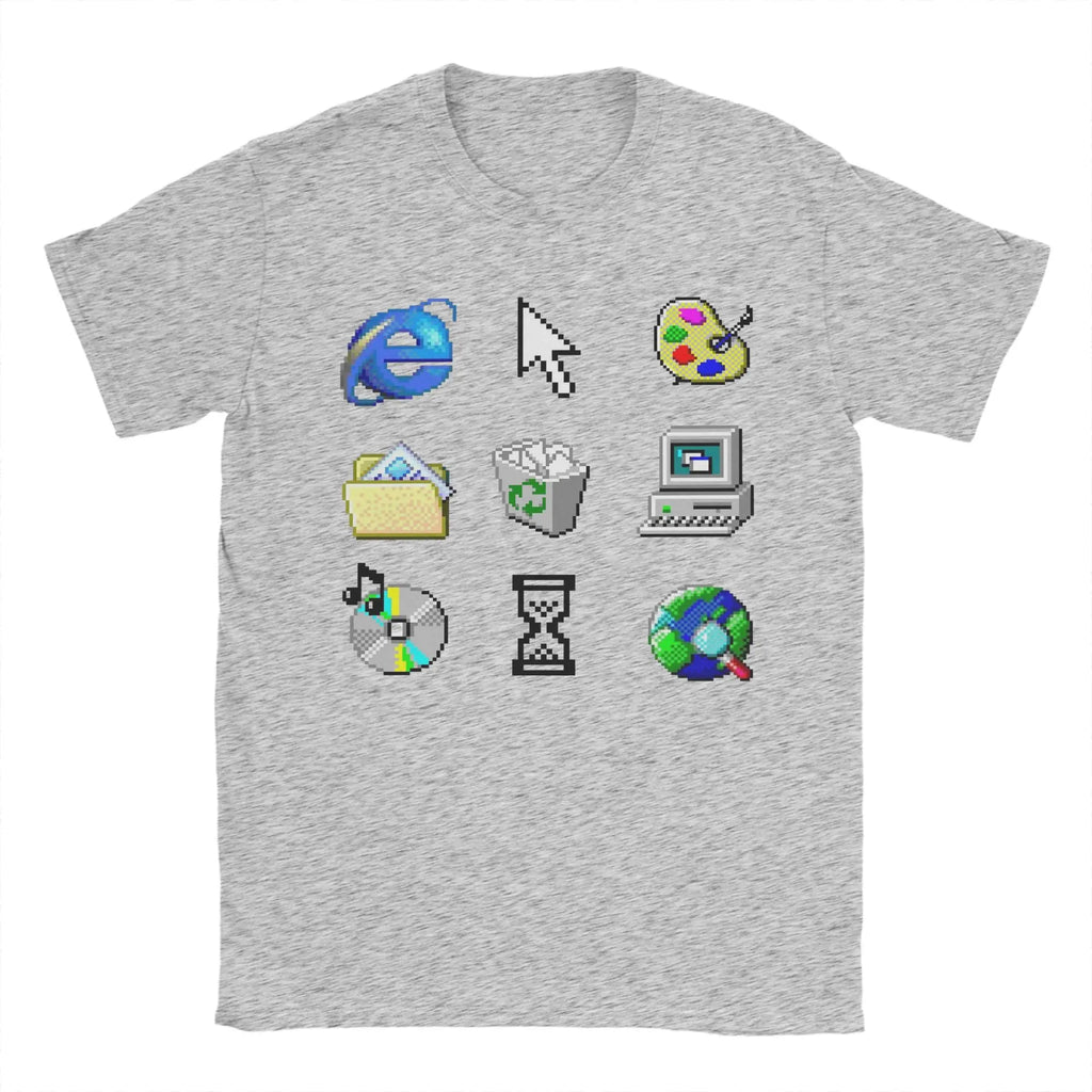 Old Windows 95 Icons Tee