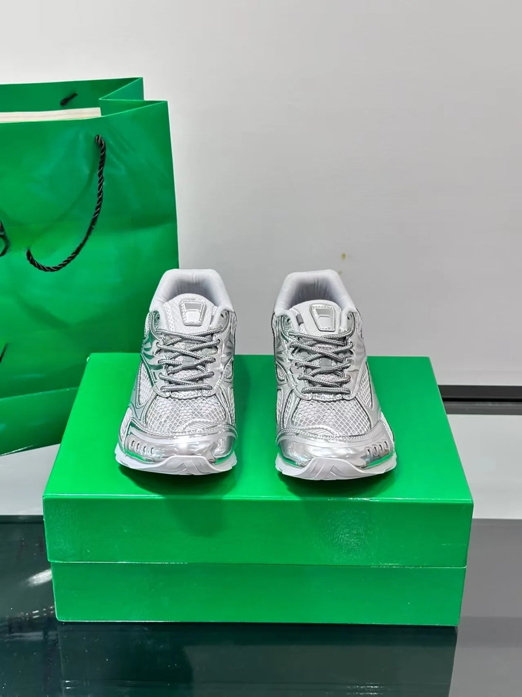 Orbit Metallic Sneakers