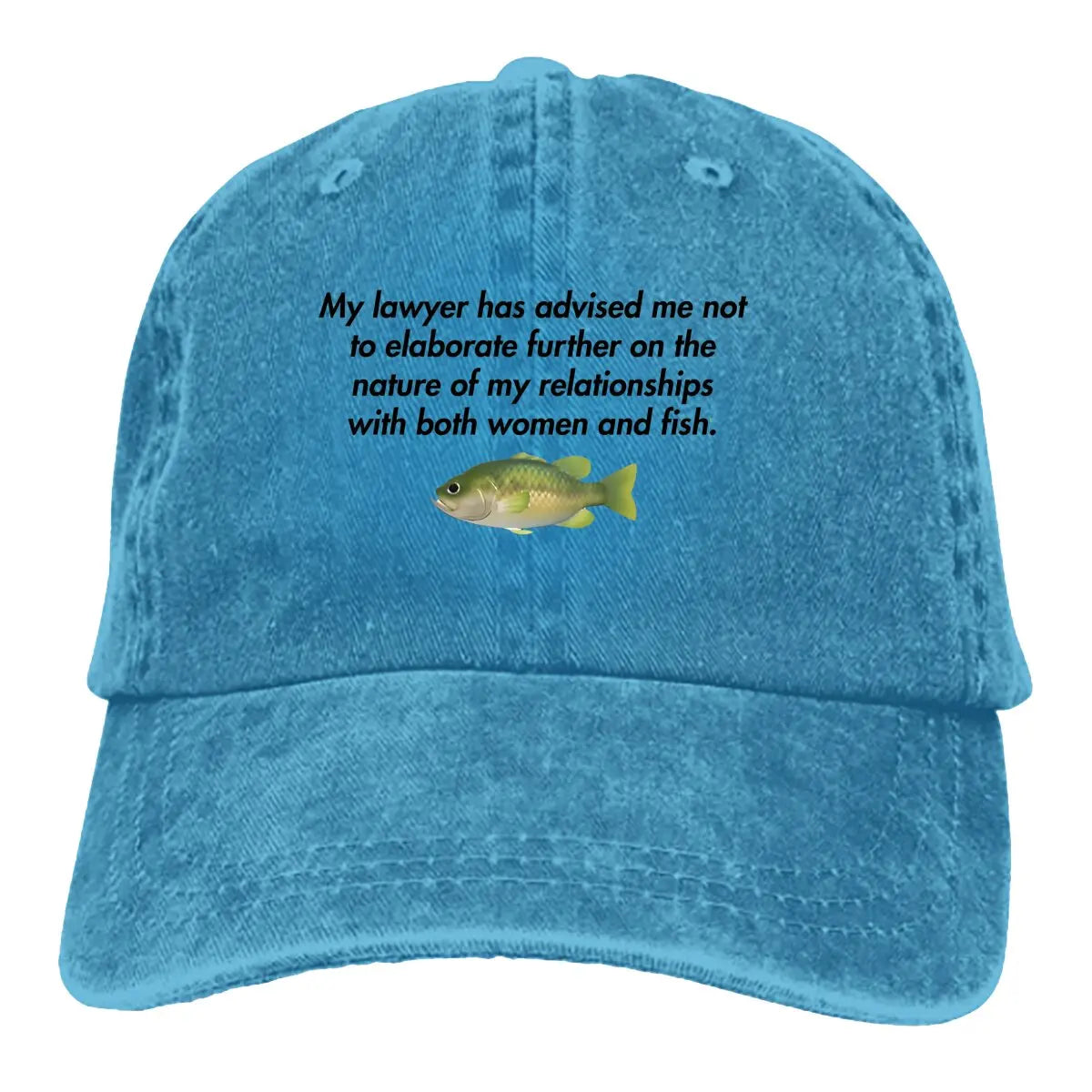 My Lawyer Has Advised Me Not To Elaborate Fish Hat