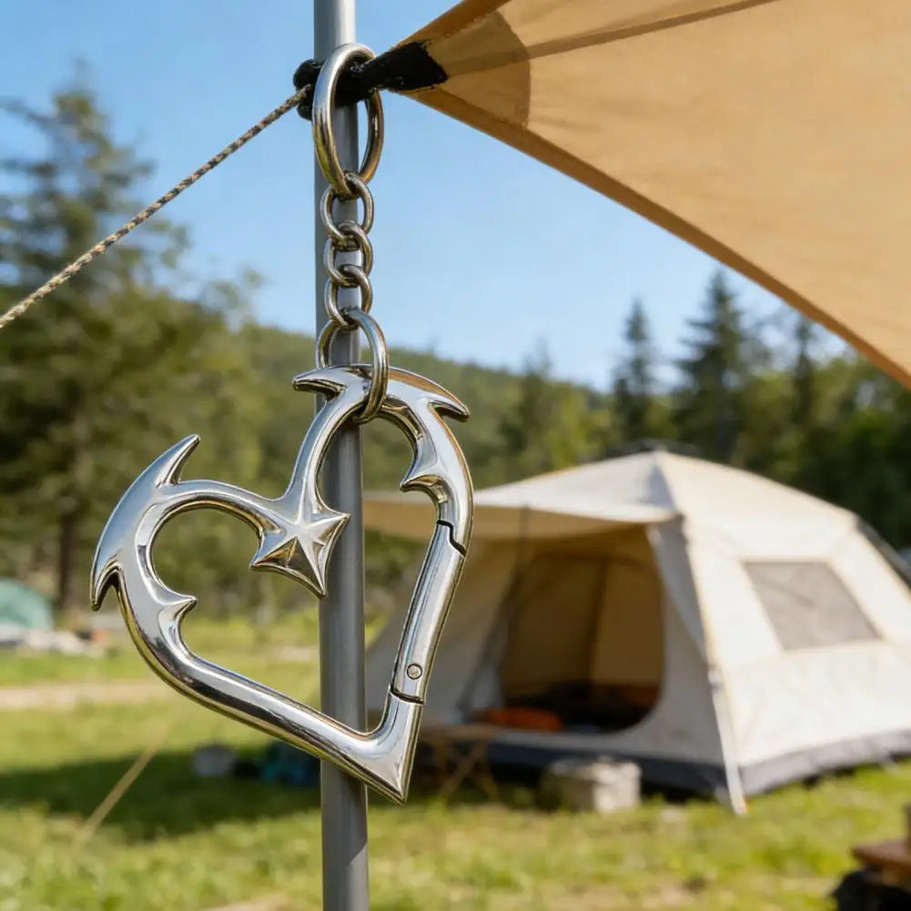 Heart-Shaped Keychain