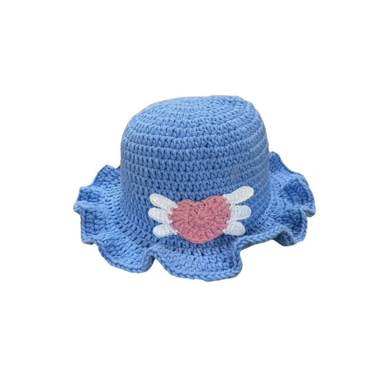 Handmade Crochet Flower Hat