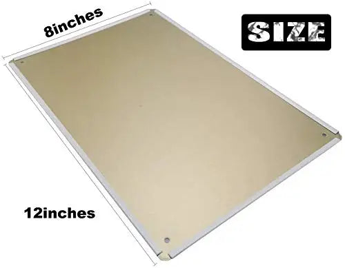 Stress Reduction Tin Sign