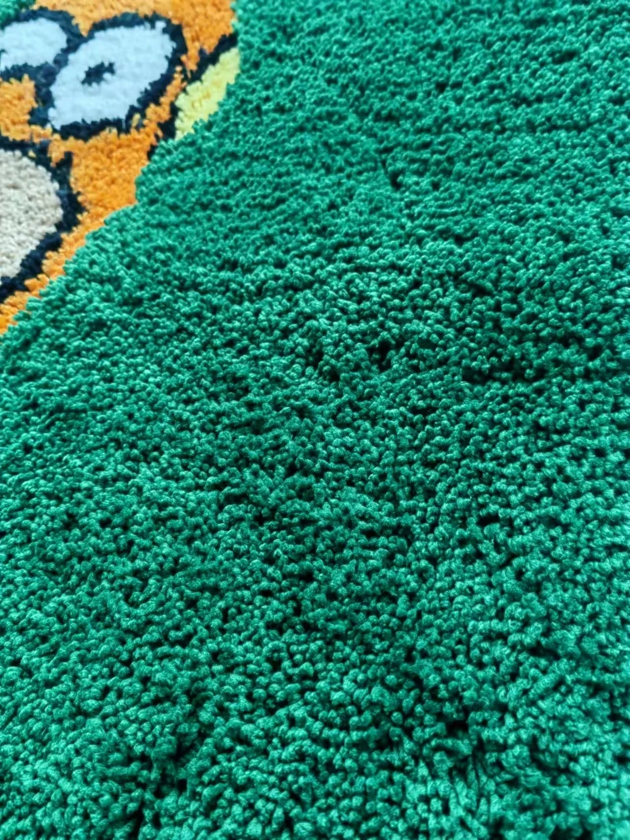 Homer Simpson Disappearing Bush Tufted Rug