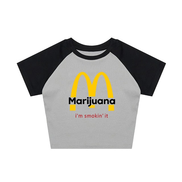 Marijuana McDonalds Tee