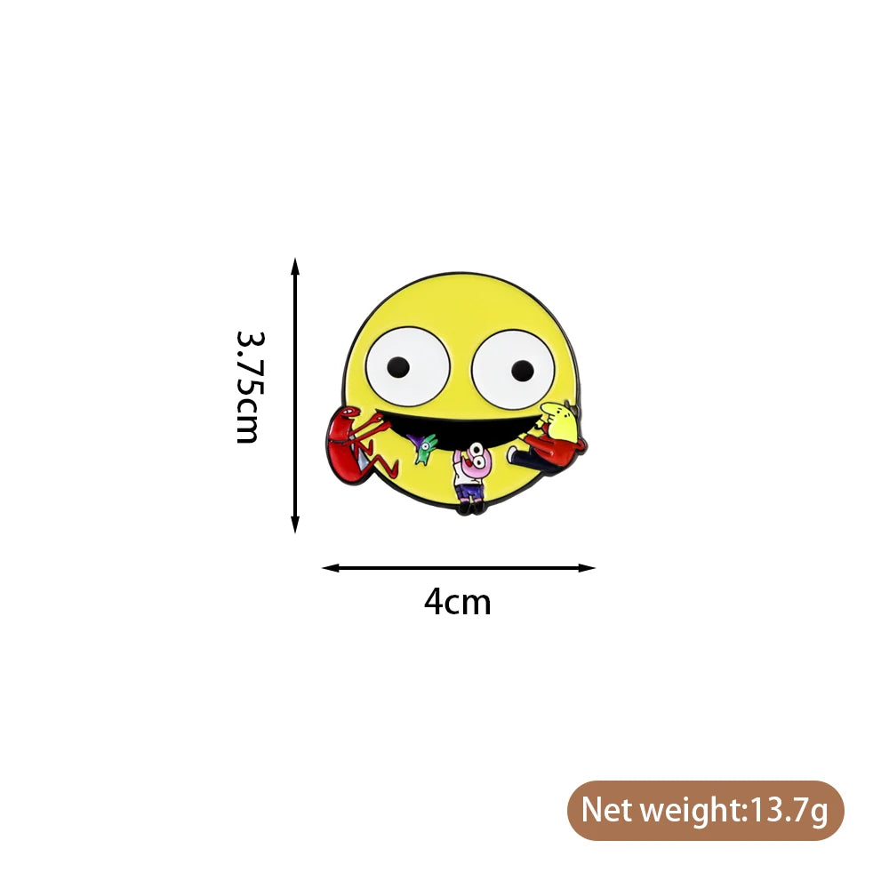 Smiling Friends Enamel Pin