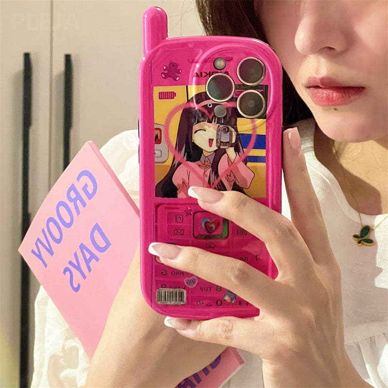 Anime Brick iPhone Case