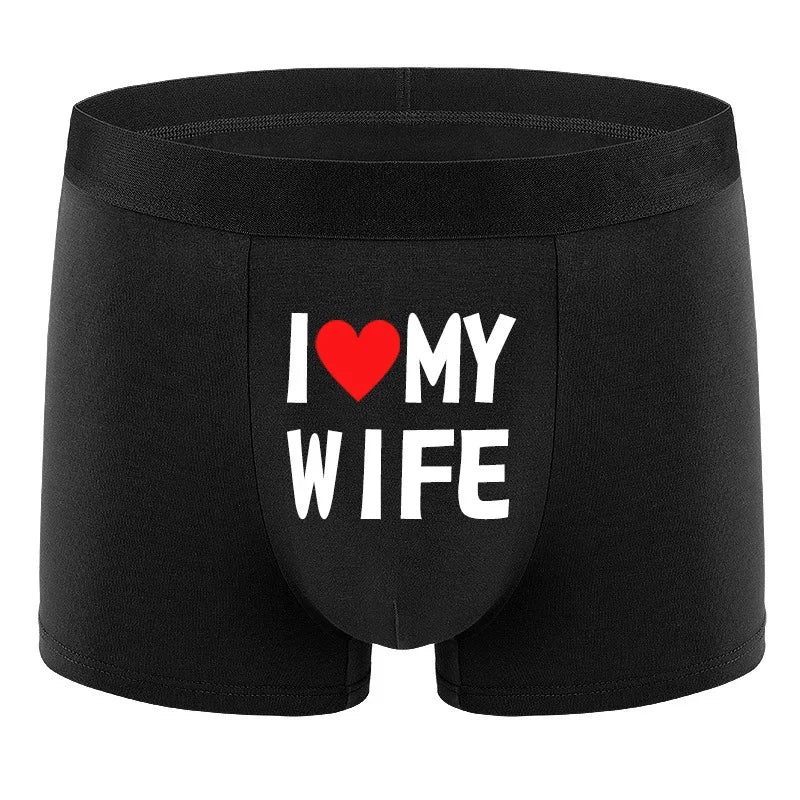 I Love My Wife Underwear