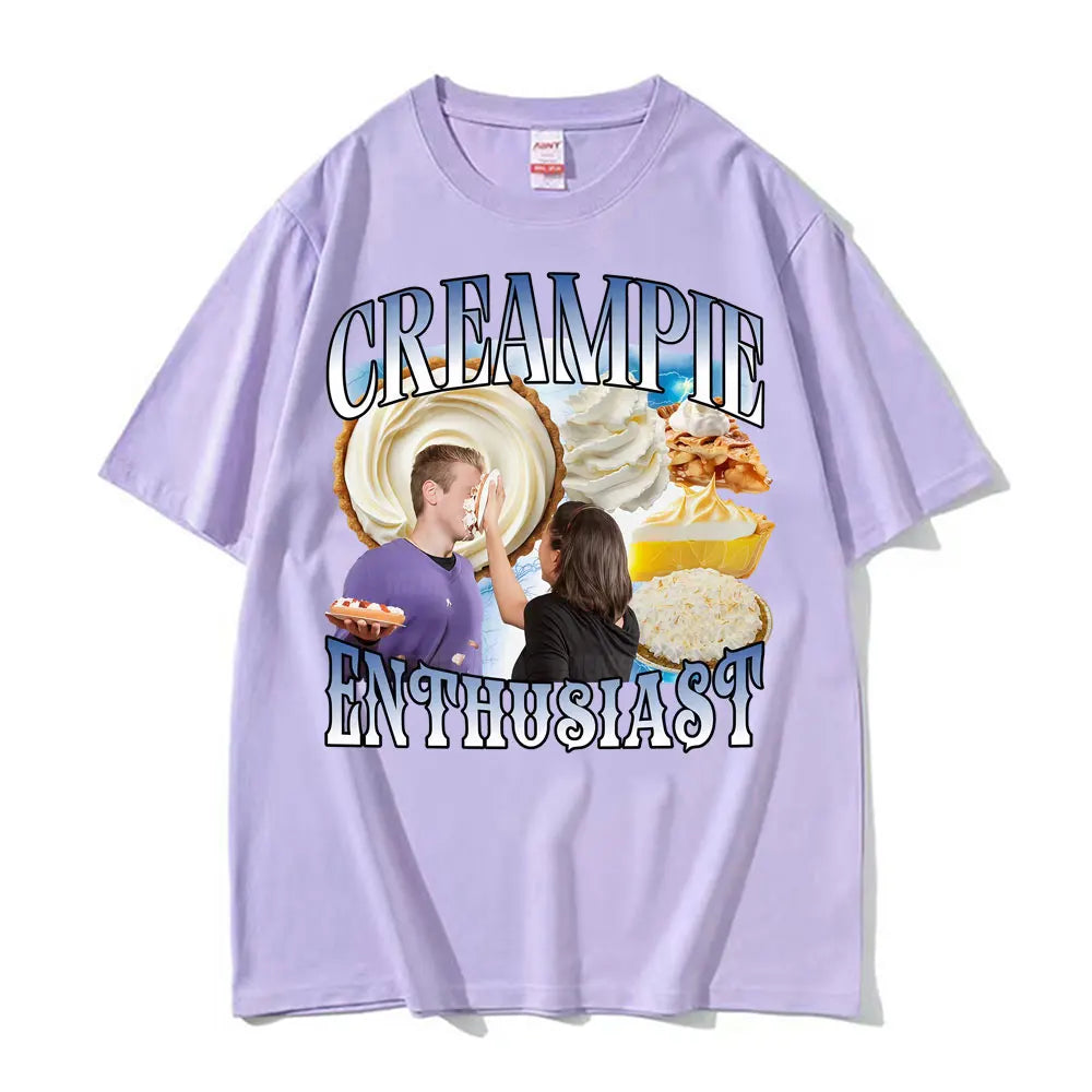 Cream Pie Enthusiast Tee
