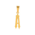 Slim Old English Necklace