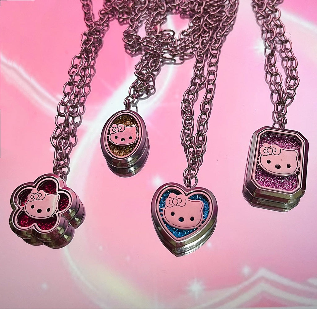 Kitty Locket Necklaces
