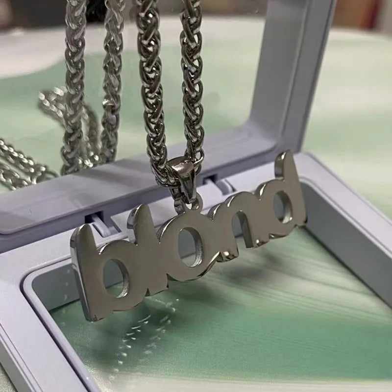Blond Necklace