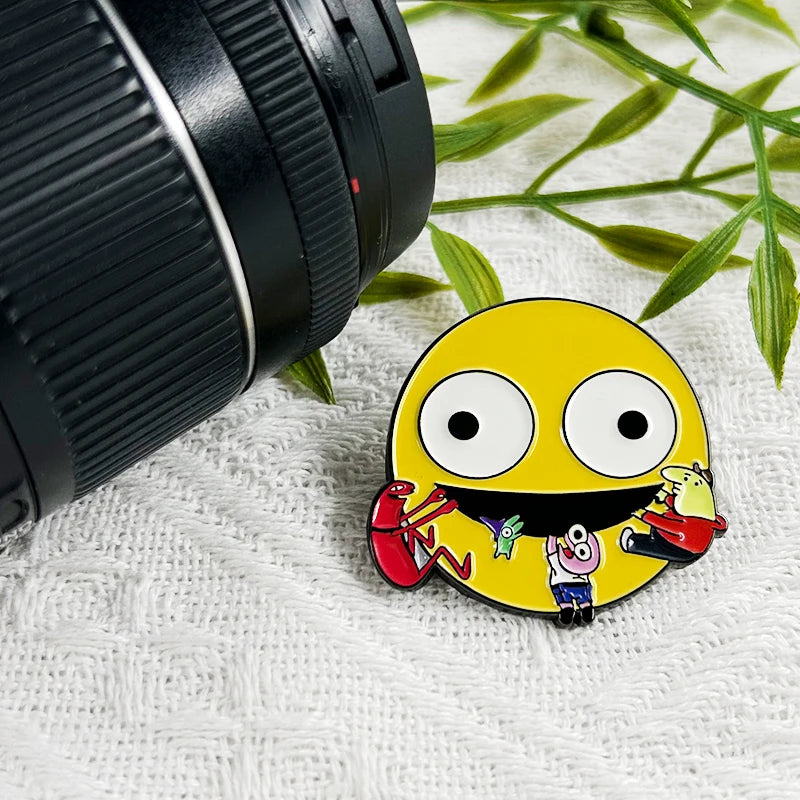 Smiling Friends Enamel Pin