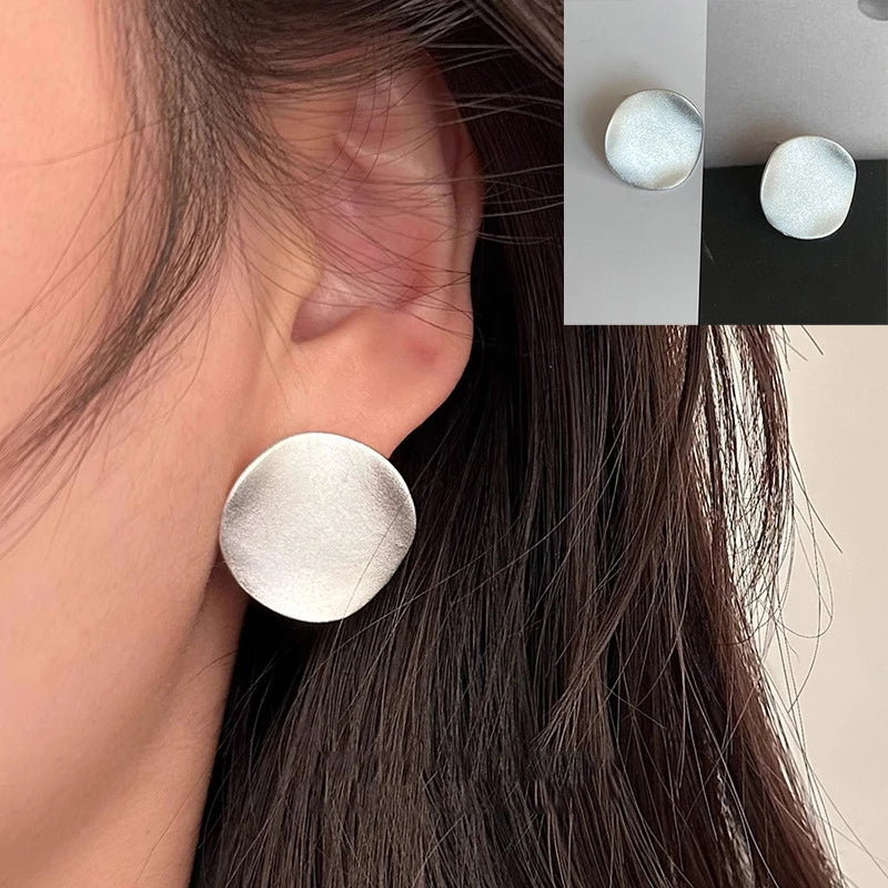 925 Sterling Silver Star Moon Earrings