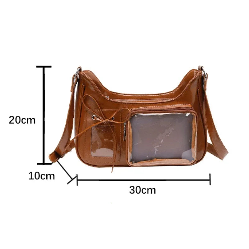 See Through Shoulder Bag