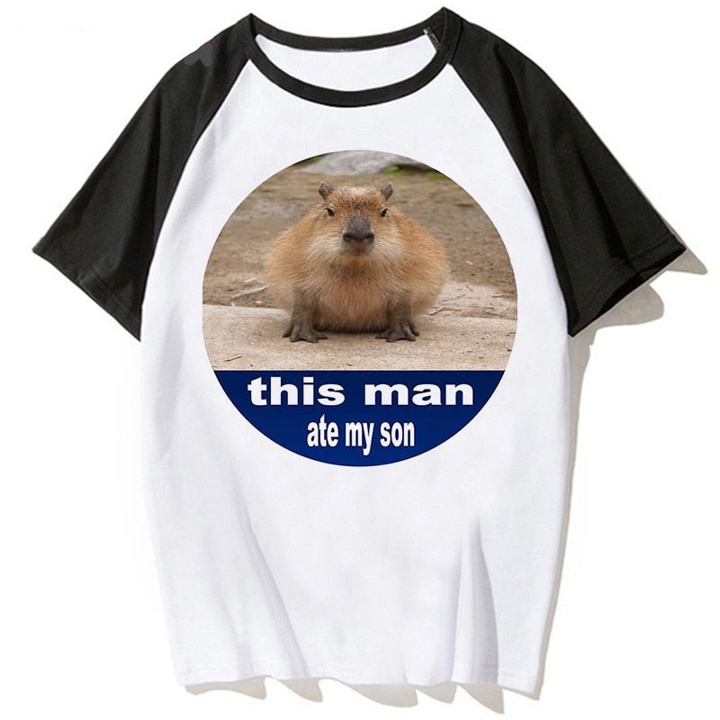 This Man Ate My Son Capybara Tee