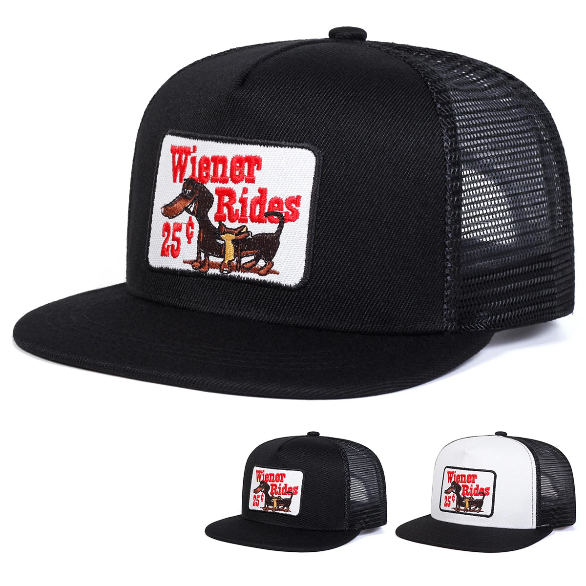 Wiener Rides Embroidery Hat