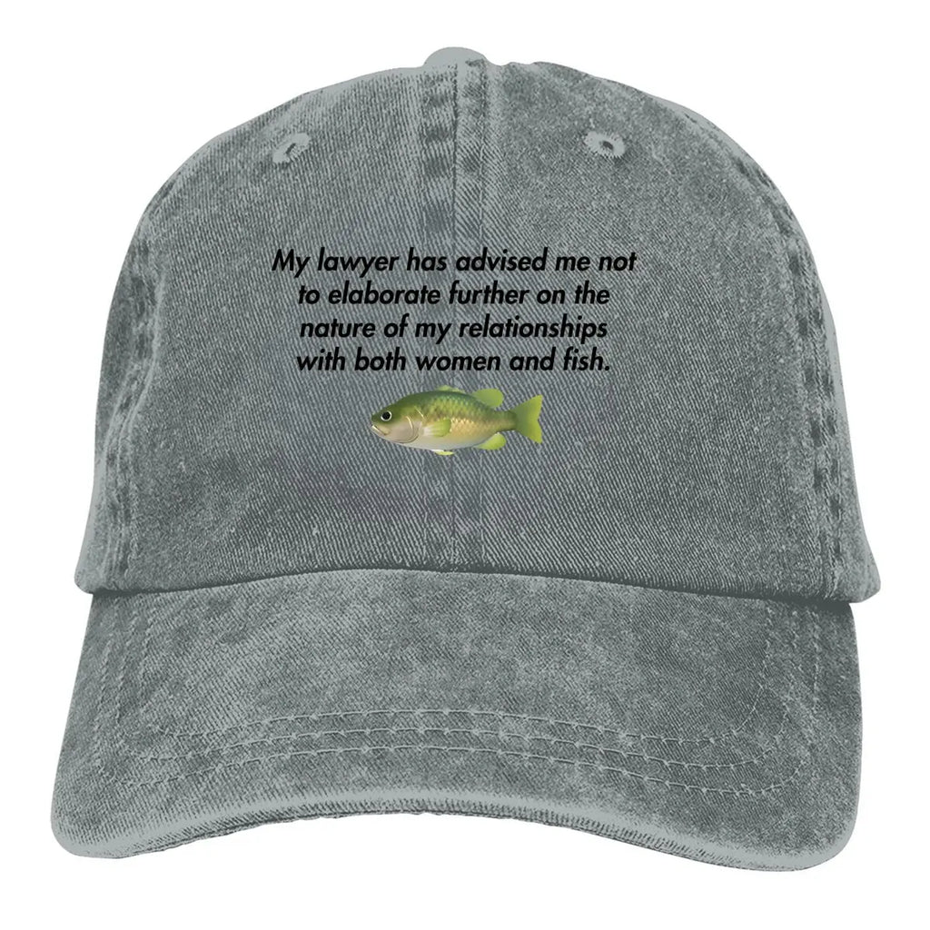 My Lawyer Has Advised Me Not To Elaborate Fish Hat