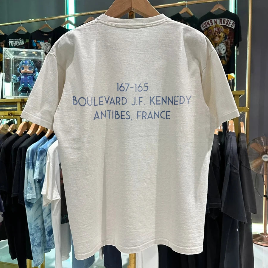 90s HOTEL Du Cap Eden Rock Rare Washed Tee