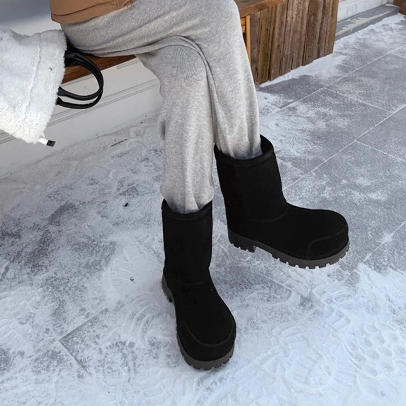 Brandless Balenc Thick Snow Boots