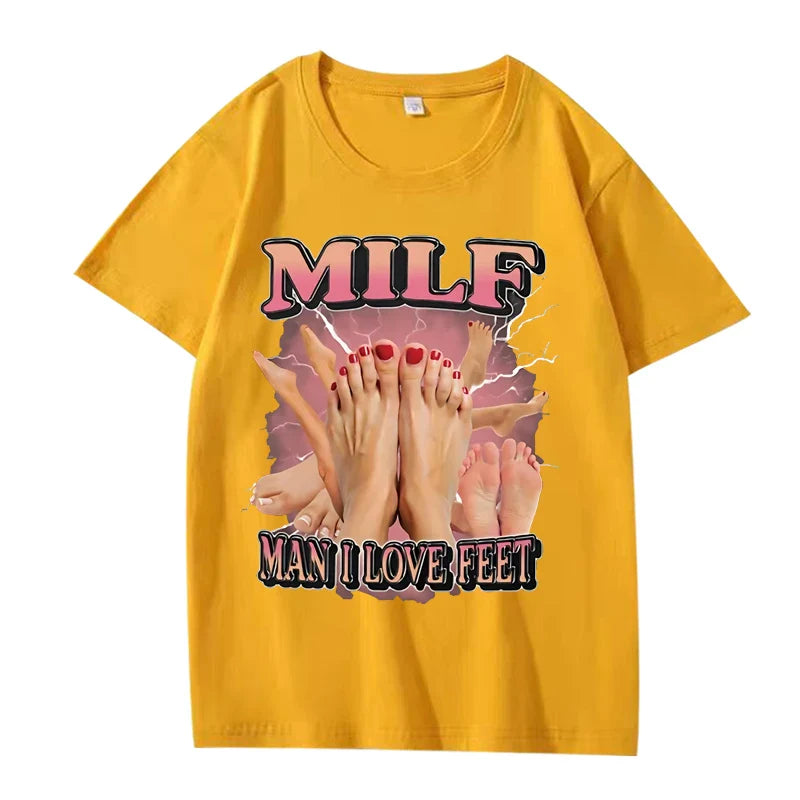 MILF Man I Love Feet Tee