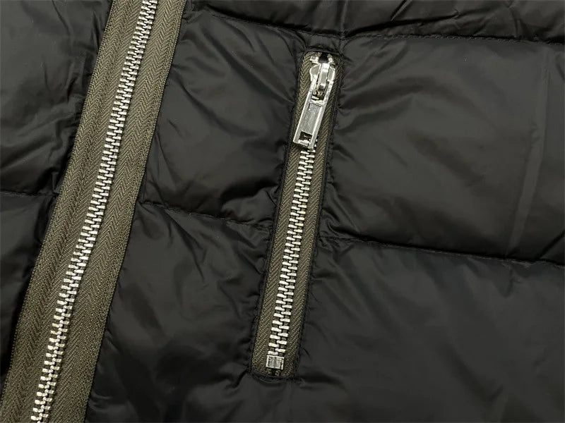 Fully Zip Up Puffer Down Coat