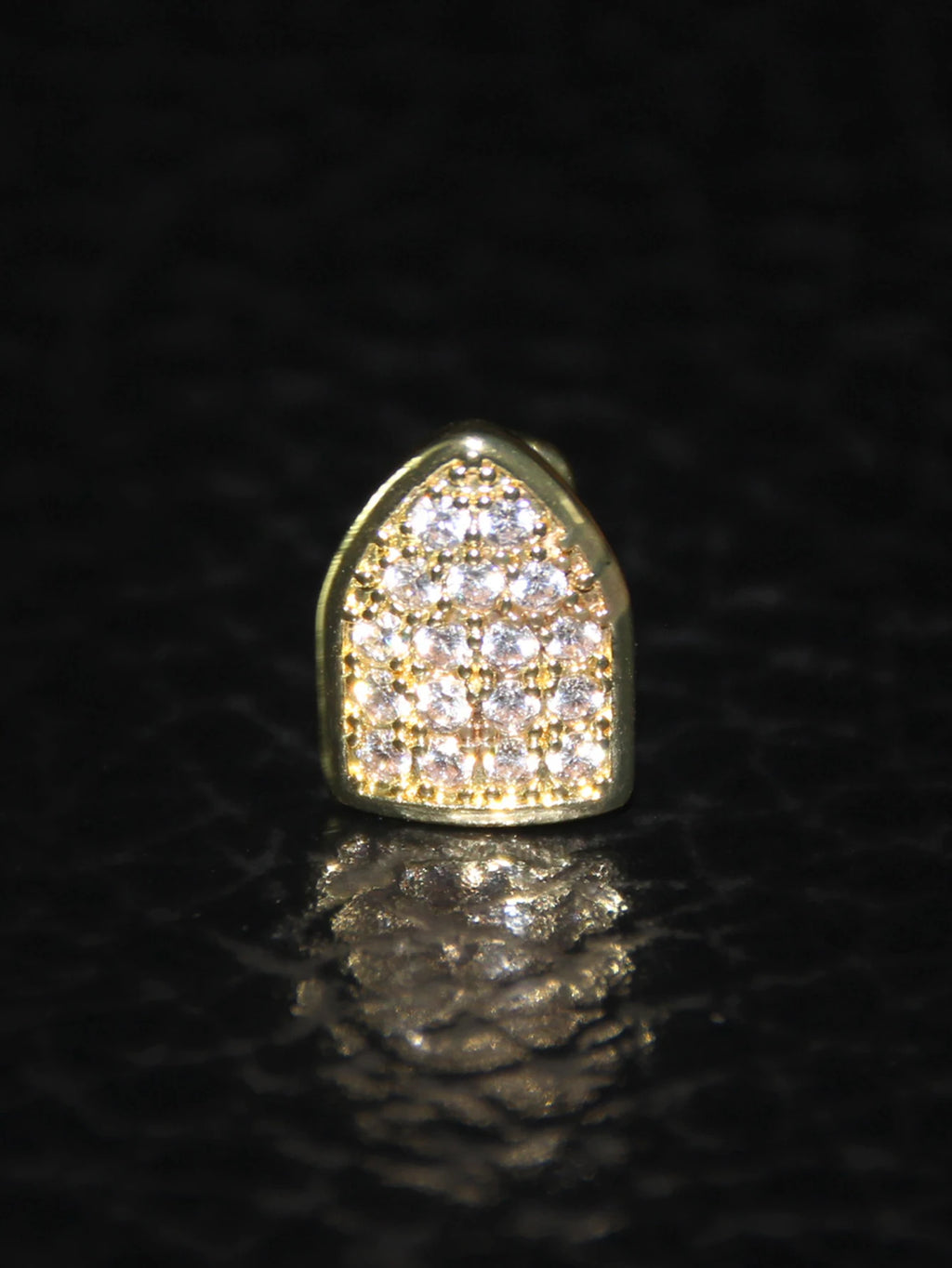 1pc Full Cubic Zircon Grillz Teeth Cap
