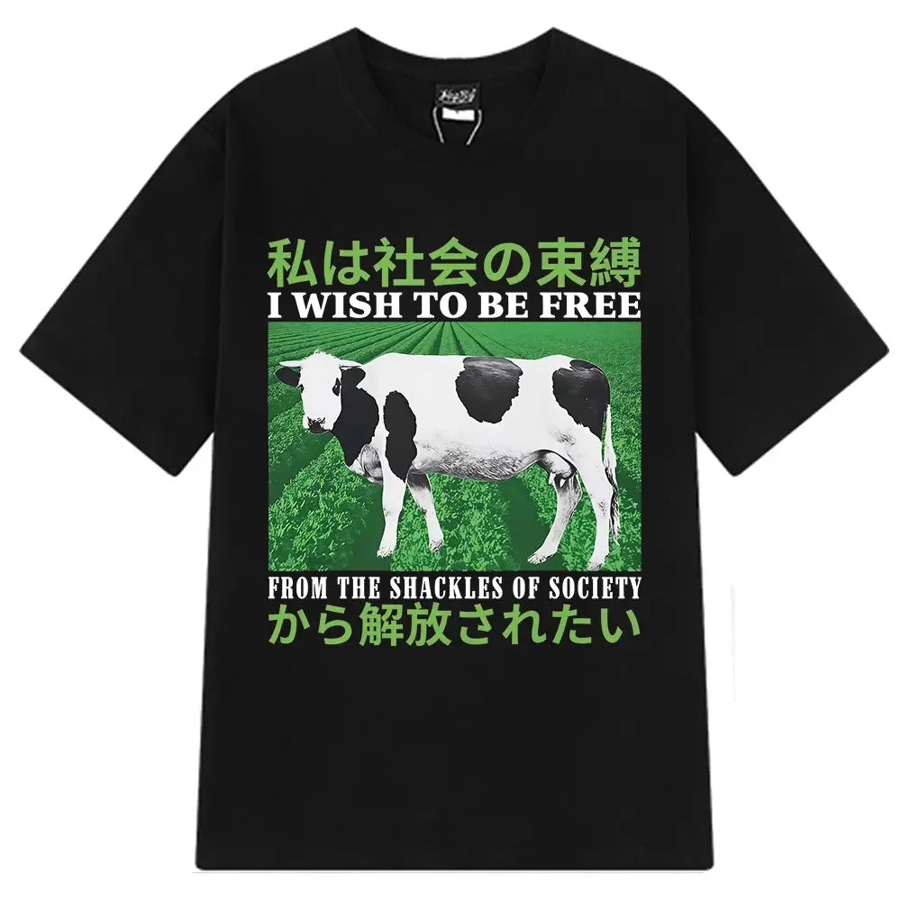 I Wish To Be Free From The Shackles of Society Tee