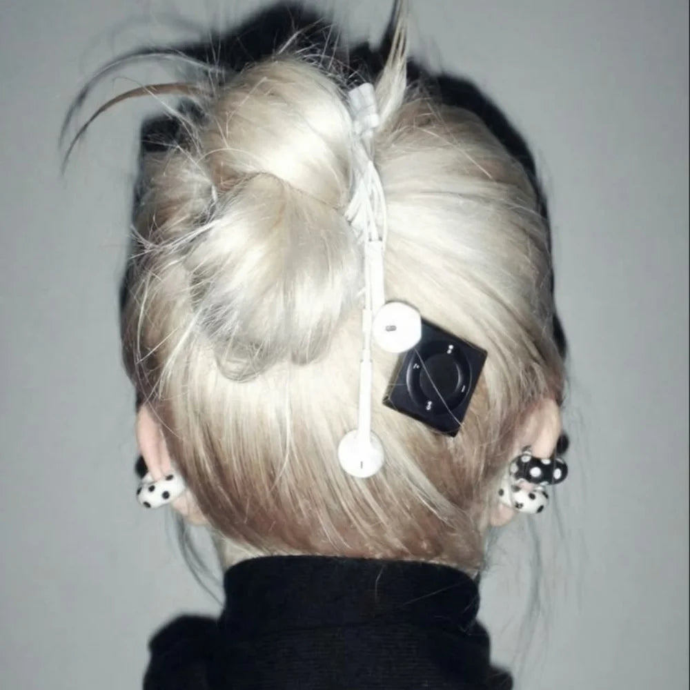 Retro Apple MP3 Player Hair Clip