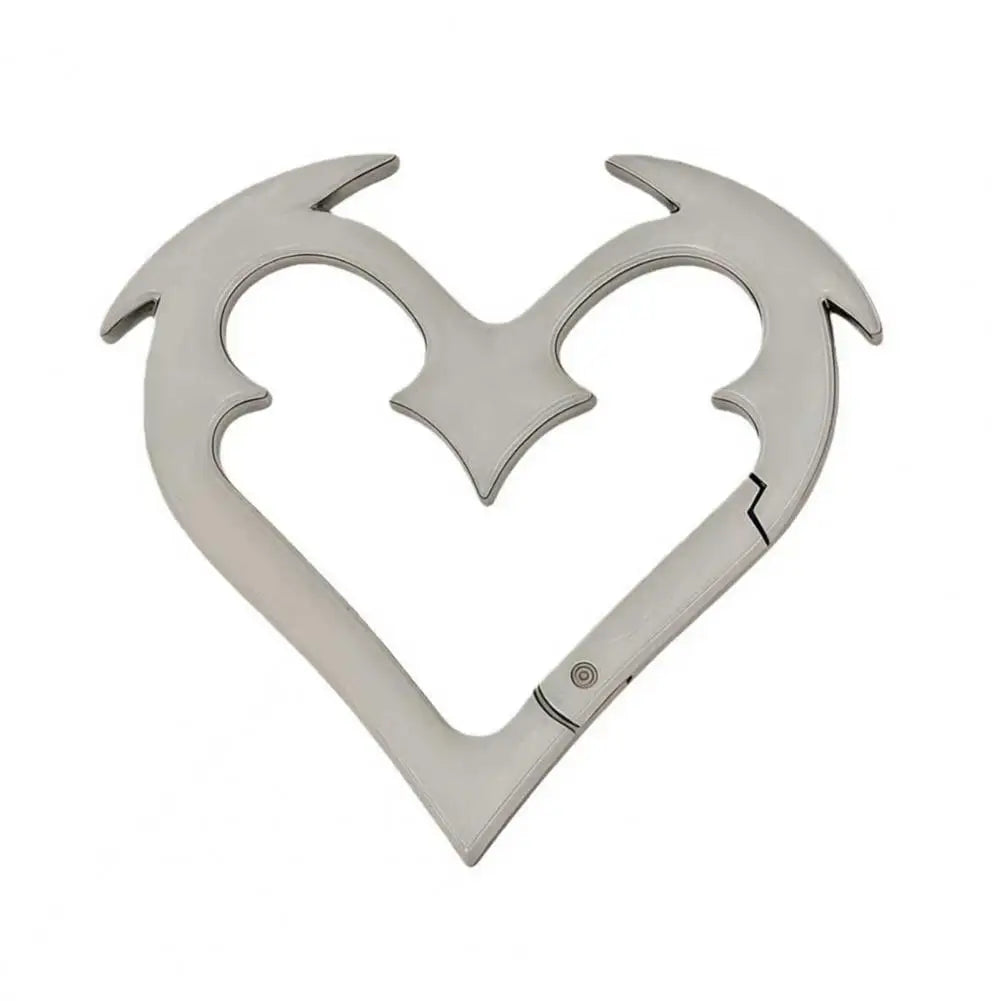 Heart-Shaped Keychain