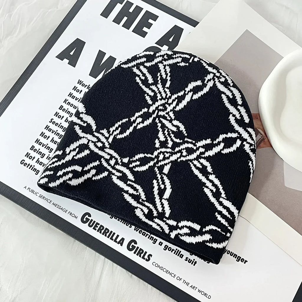 Chain Knitted Beanie