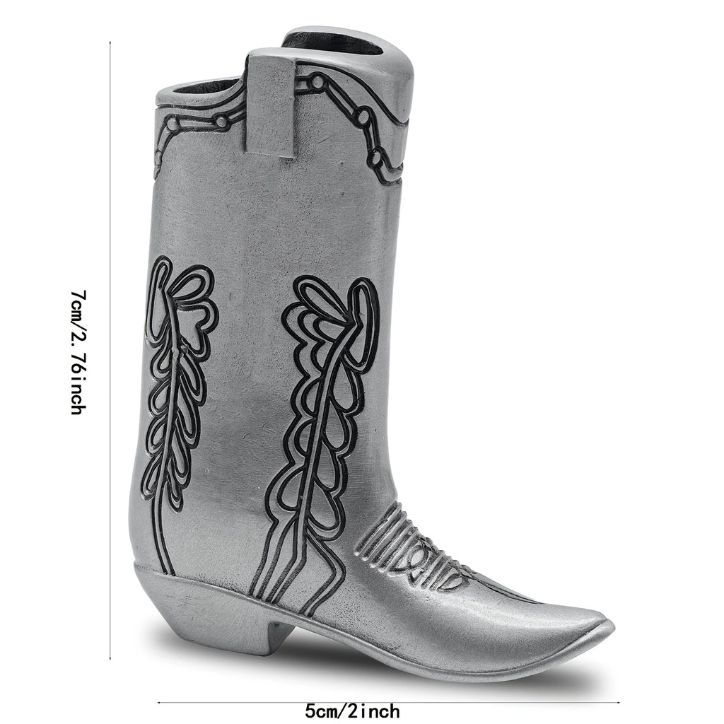 Western Cowboy Boots Lighter Case for BIC Mini Lighter