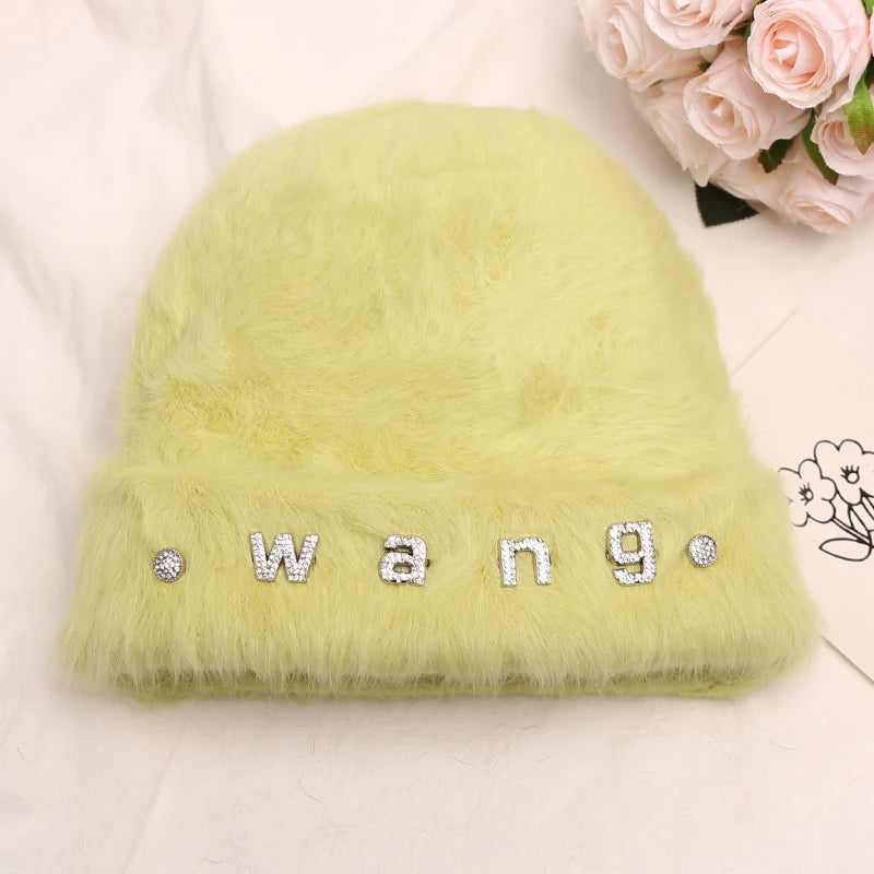 Rabbit Fur Beanies