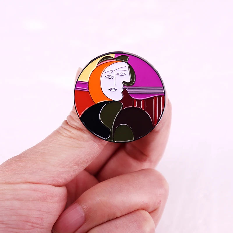 Pablo Picasso Enamel Pin