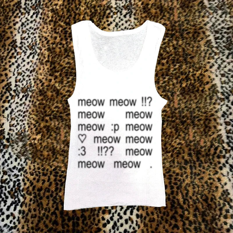 Meow Meow Cami Top