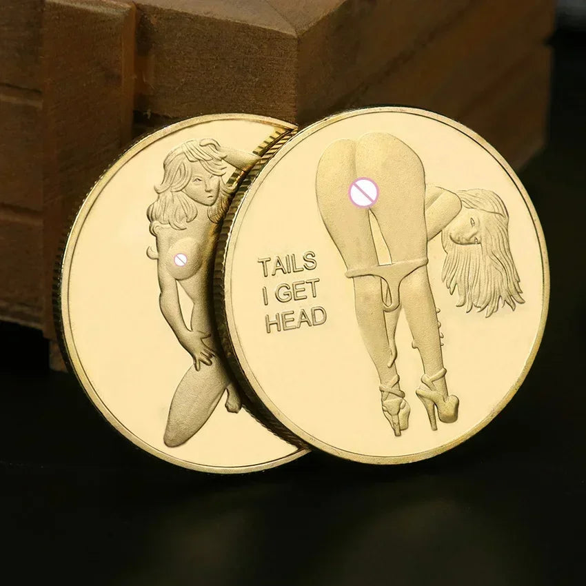 Sexy Woman Coin