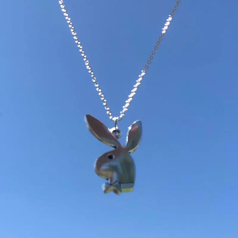 Kawaii Bunny Charm Necklace
