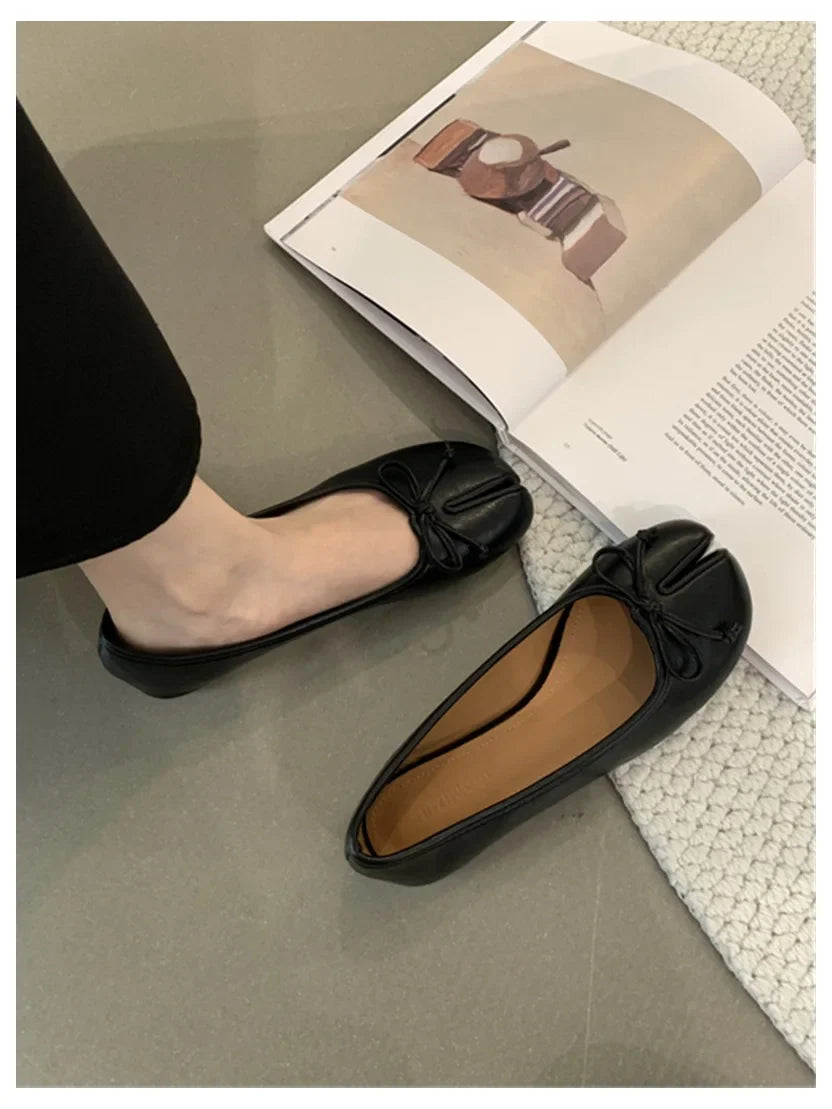 Flats Soft Tabi Ballet Shoe