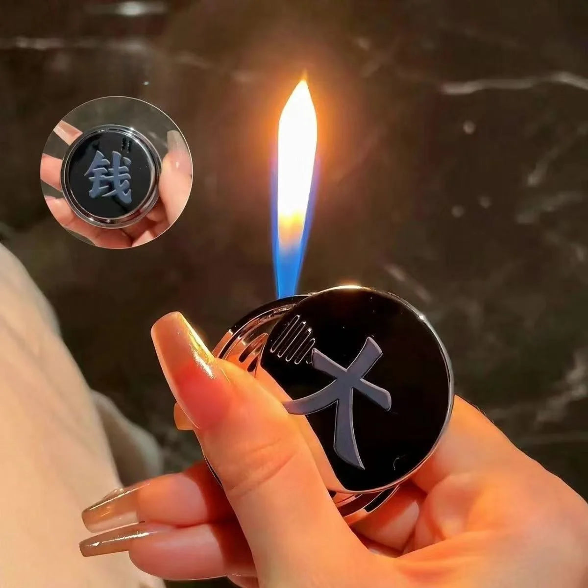 Unique Lighters Collection: Creative Personalized Butane Gas Lighters Special Gifts for Friends