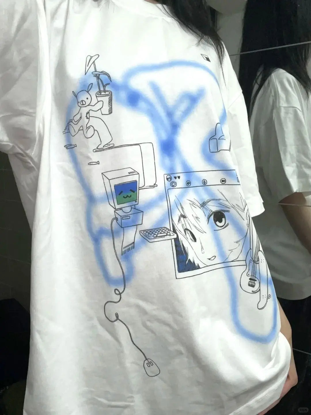 Japanese Water Color Tee