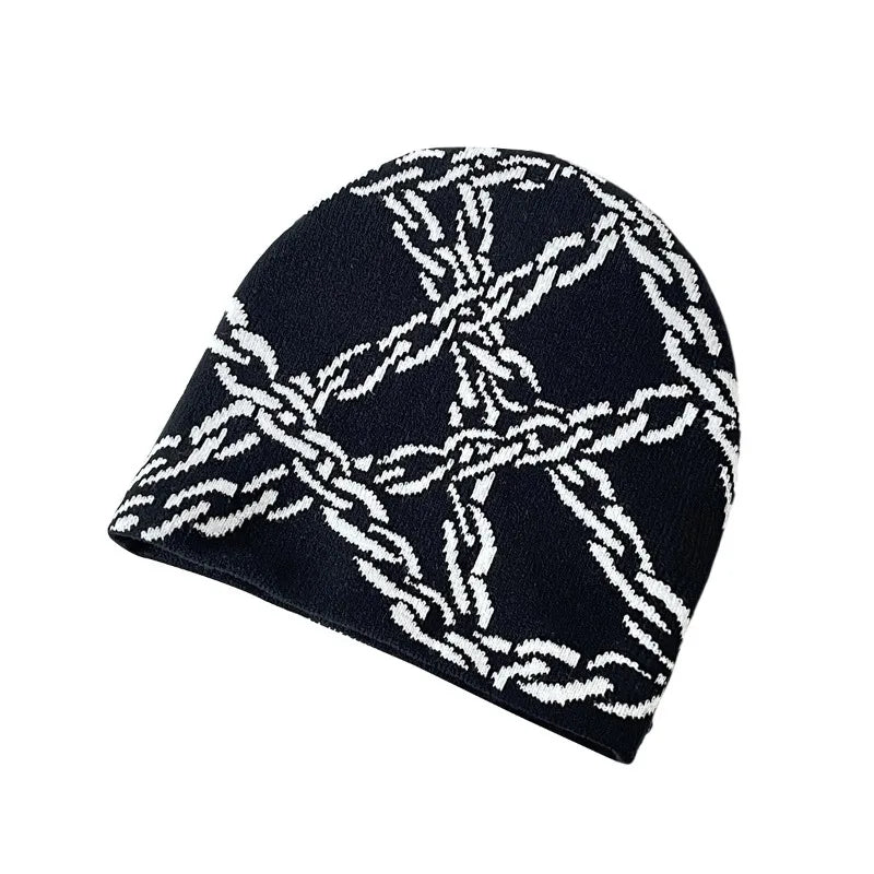 Chain Knitted Beanie