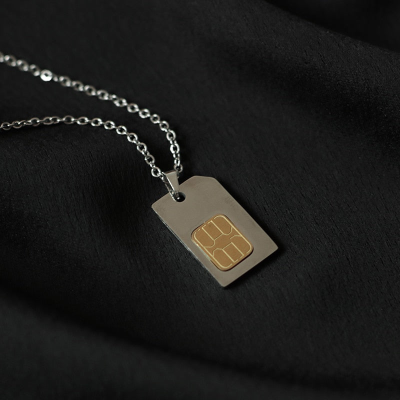 SIM Card Necklace